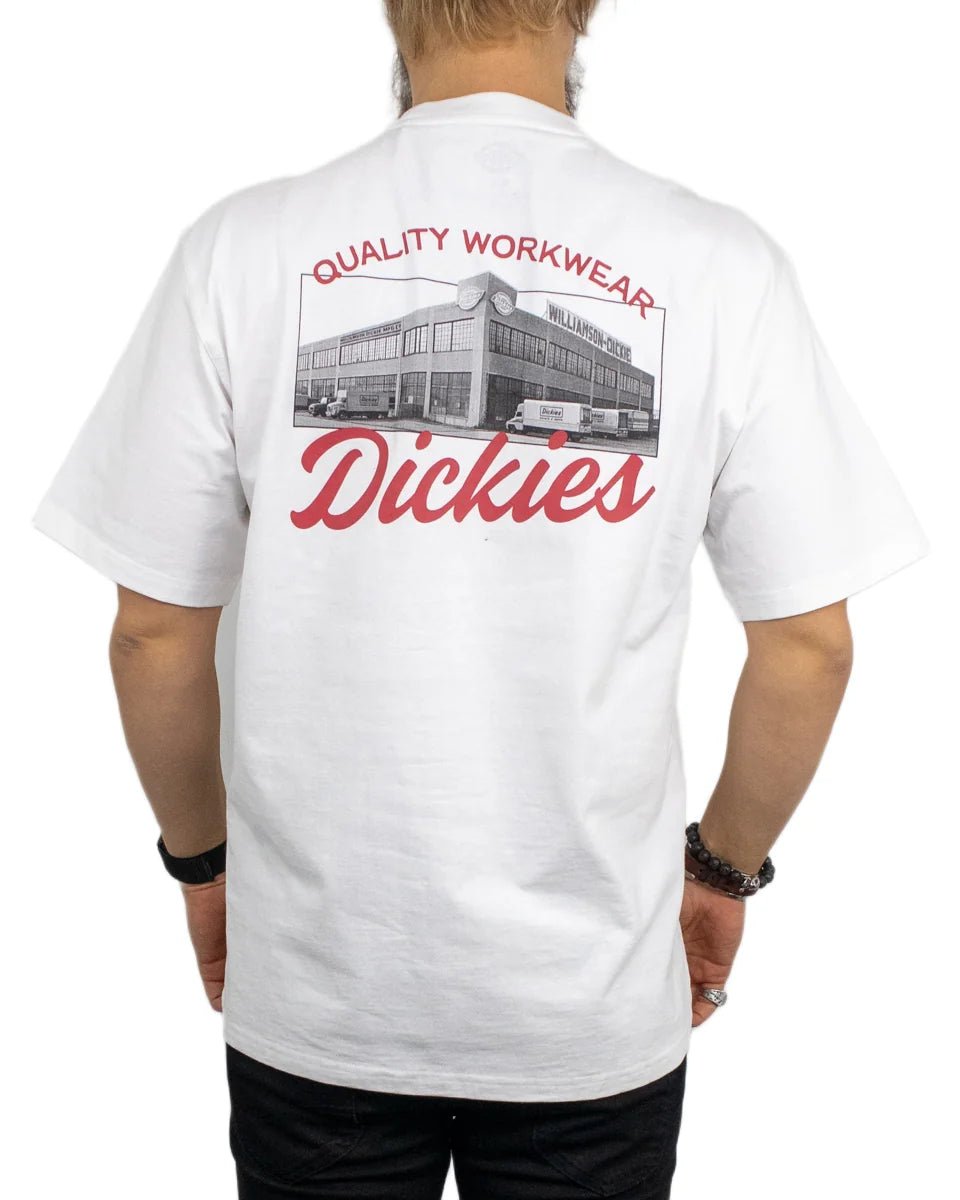 Dickies - T-Shirt - Wellsville - Vit - jhstore.se