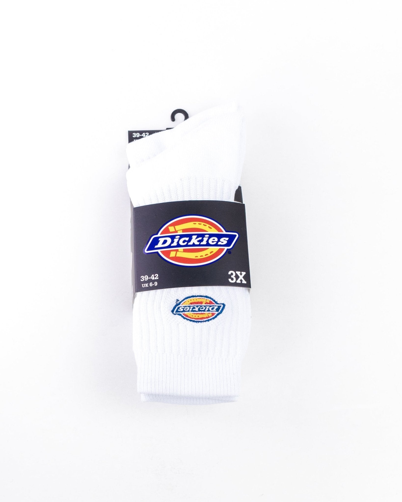 Dickies - Valley Grove 3p Sock White - jhstore.se