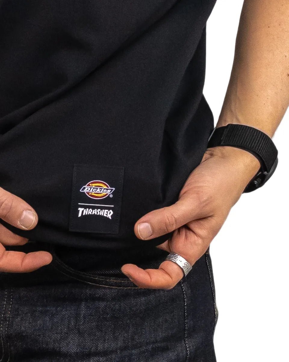 Dickies X Thrasher - T-Shirt - Svart - jhstore.se