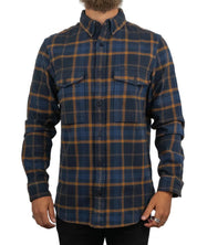 Fjällräven - Flanellskjorta Rutig - Övik - Blå - jhstore.se