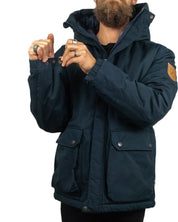 Fjällräven - Jacka Parka - Övik - Mörkblå - jhstore.se