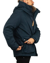 Fjällräven - Jacka Parka - Övik - Mörkblå - jhstore.se