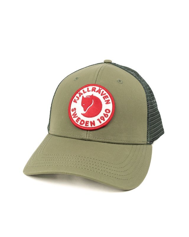 Fjällräven - Långtradarkeps Grön - Truckerkeps Vintage logo - jhstore.se