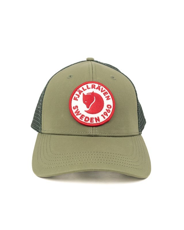 Fjällräven - Långtradarkeps Grön - Truckerkeps Vintage logo - jhstore.se