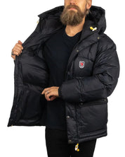 Fjällräven - Pufferjacka - Expedition lite - Svart - jhstore.se