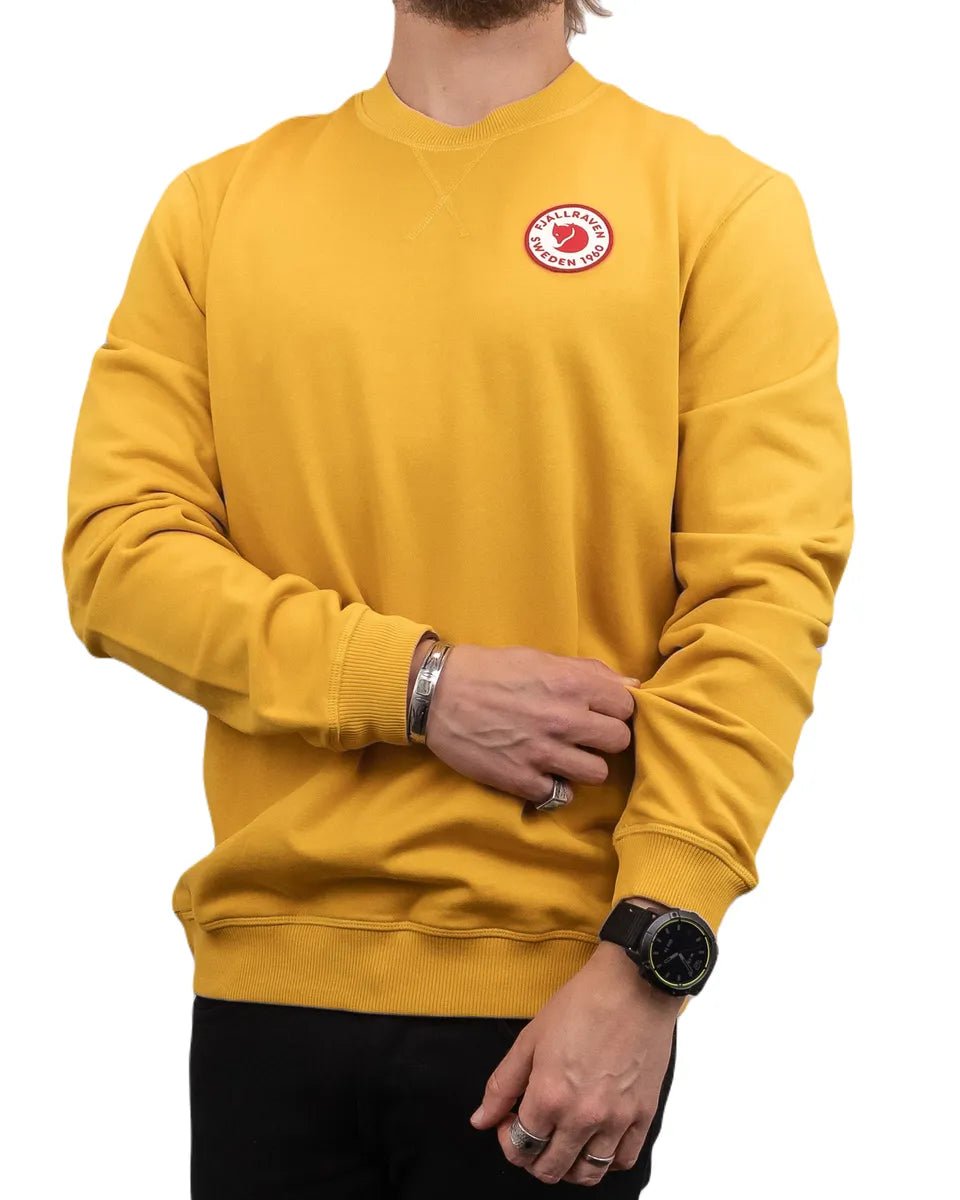 Fjällräven - Sweatshirt 1960 Logo - Gul - jhstore.se