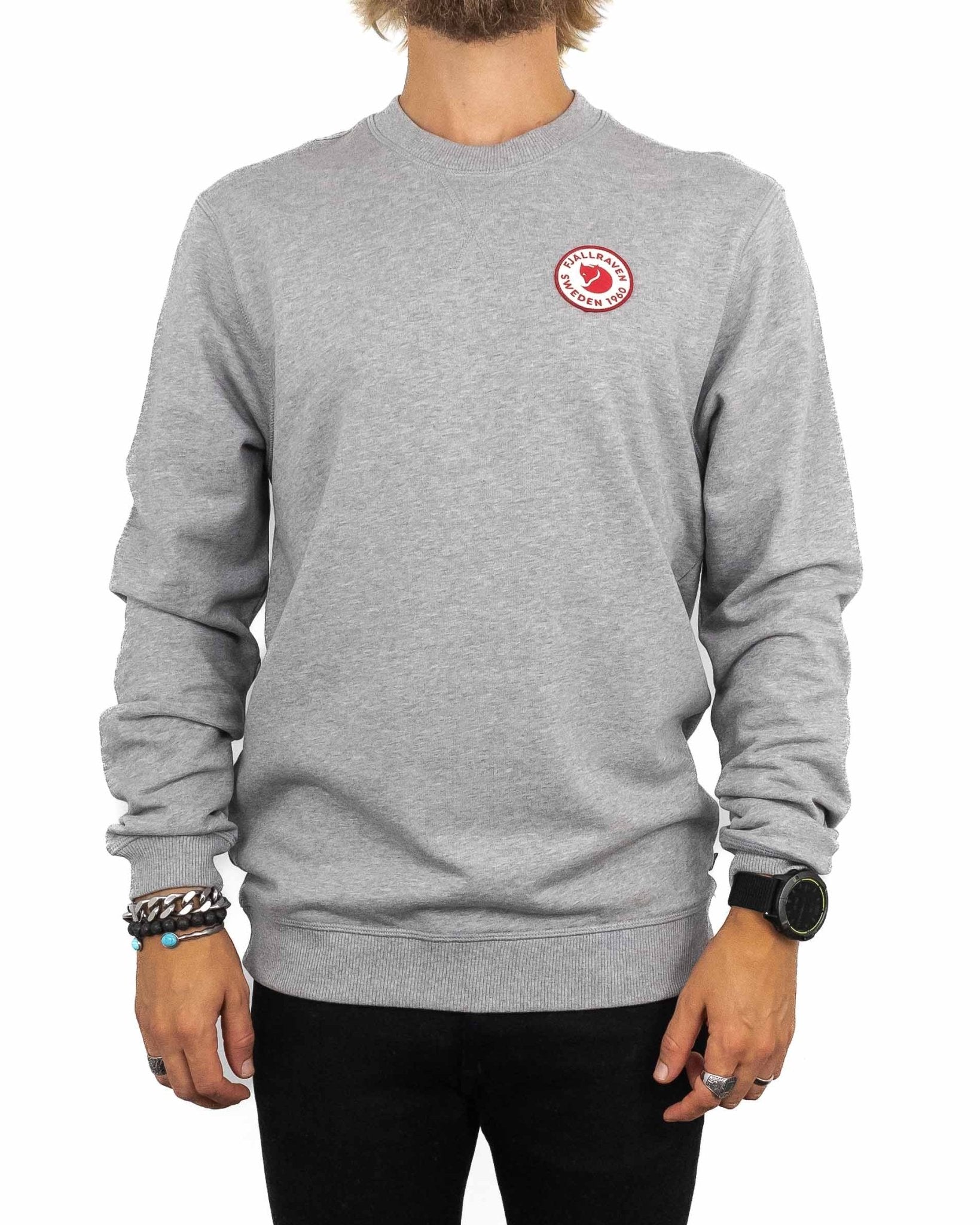 Fjällräven - Sweatsirt Grå - 1960 Logo - jhstore.se