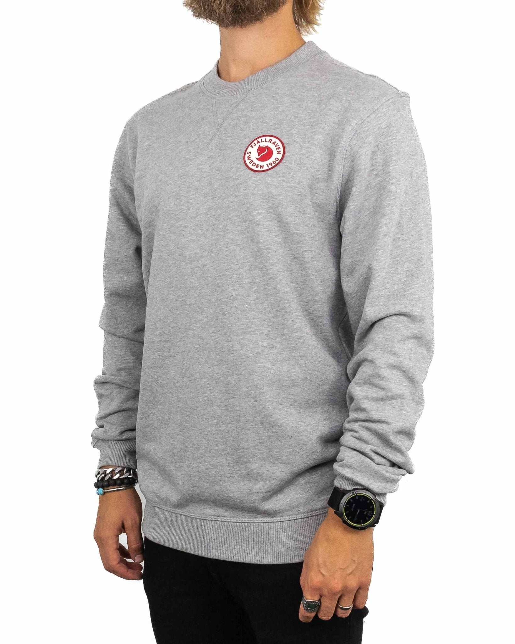 Fjällräven - Sweatsirt Grå - 1960 Logo - jhstore.se