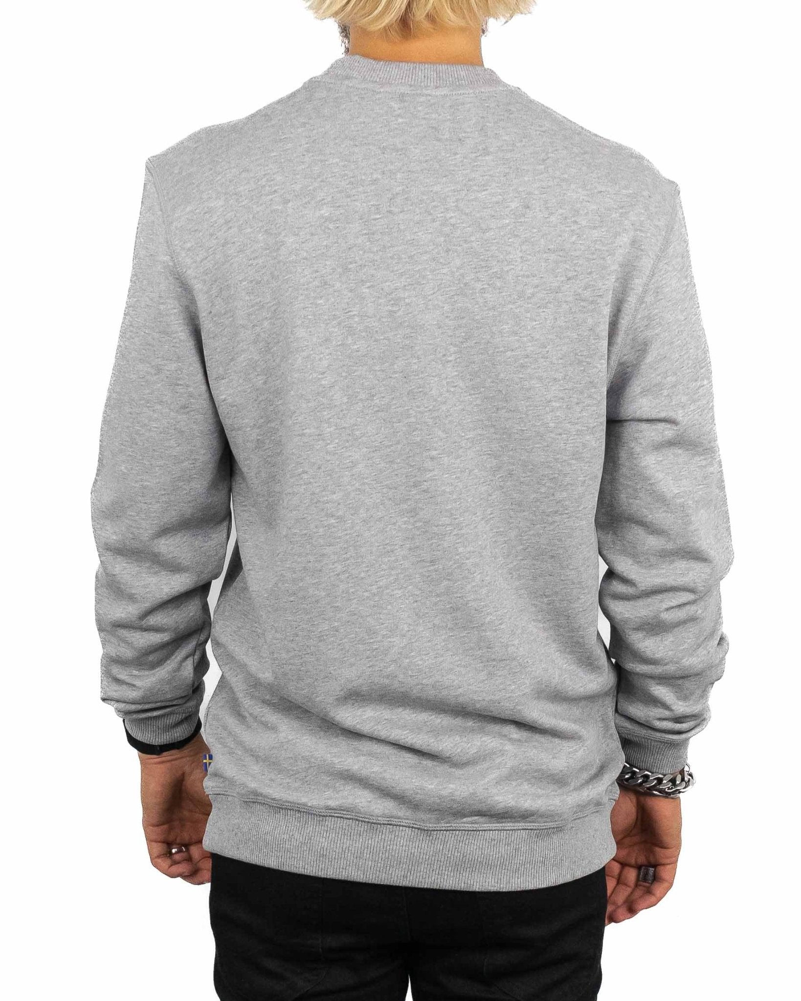 Fjällräven 1960 Logo Badge sweatshirt i gråmelerat, produktbild 2