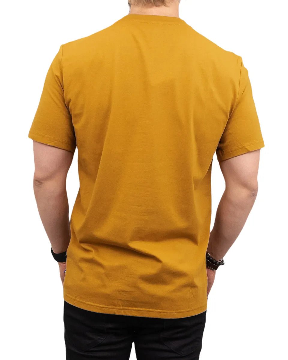 Fjällräven - T-Shirt med Bröstryck - Lush Logo - Brun - jhstore.se