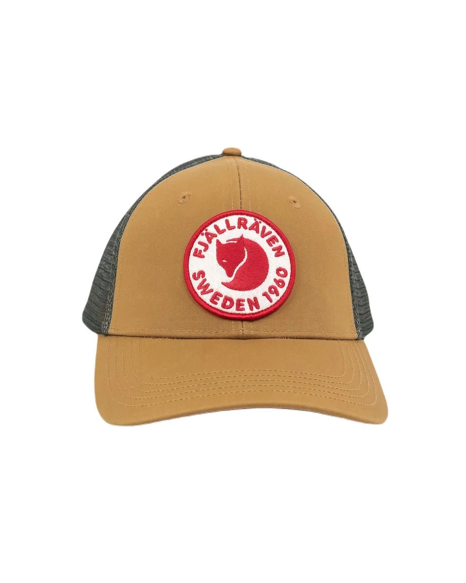 Fjällräven - Truckerkeps 1960 Logo - Brun - jhstore.se