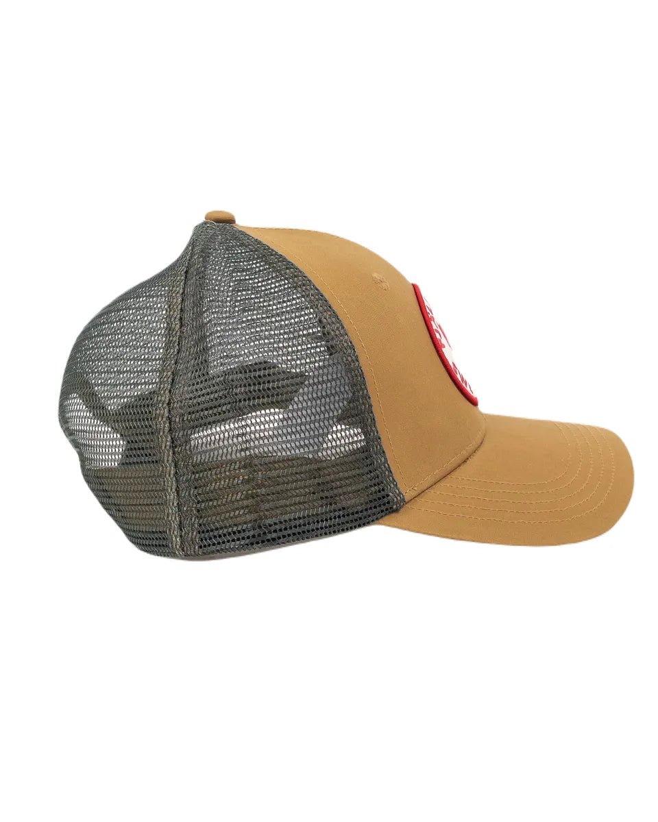 Fjällräven - Truckerkeps 1960 Logo - Brun - jhstore.se