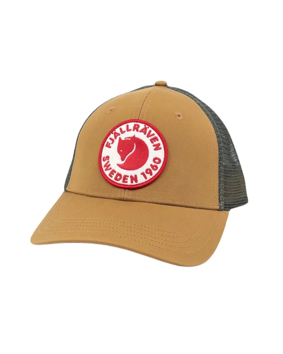 Fjällräven - Truckerkeps 1960 Logo - Brun - jhstore.se