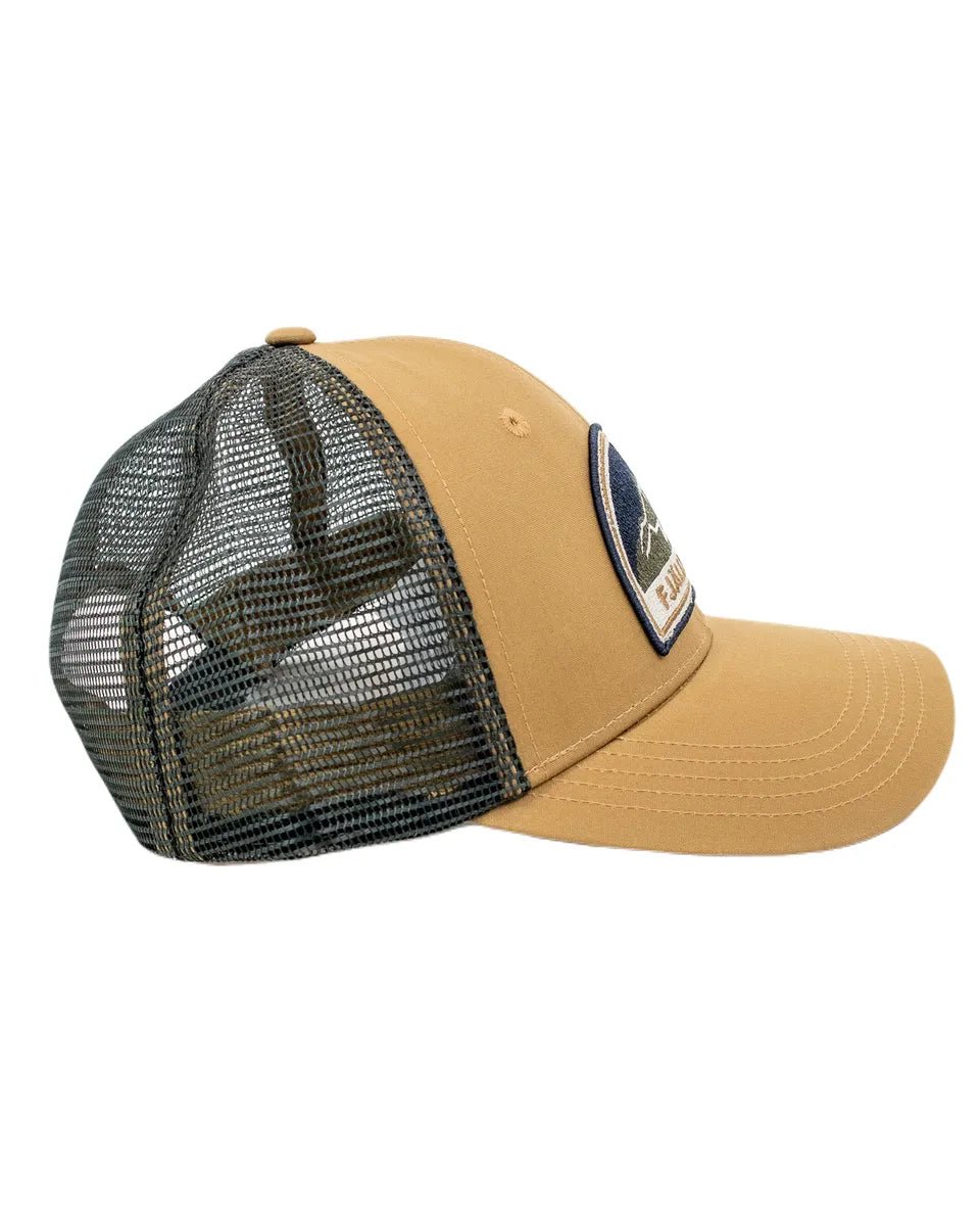 Fjällräven - Truckerkeps Berg badge - Brun - jhstore.se