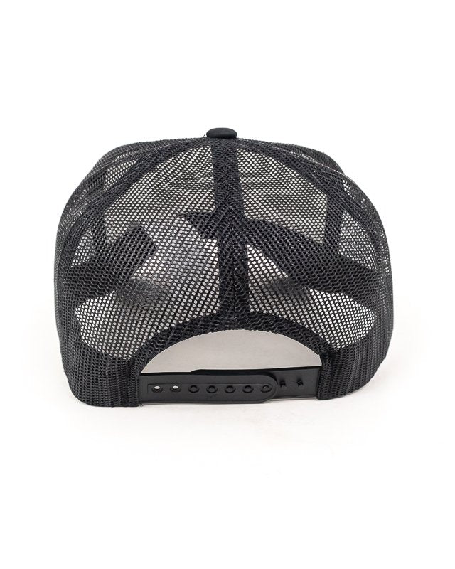 Flexfit - Foam Trucker - Vit / Svart - jhstore.se