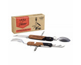 Gentlemens Hardware - Camping Cutlery Wood