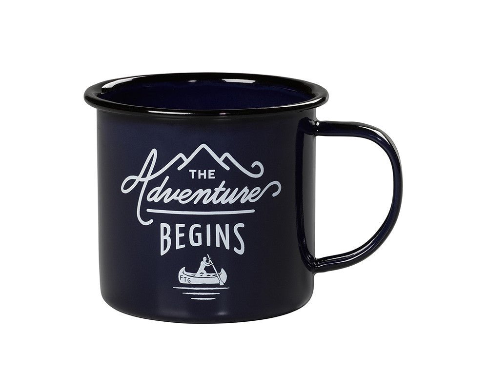 Gentlemens Hardware - Emaljmugg Blå - Adventure - jhstore.se