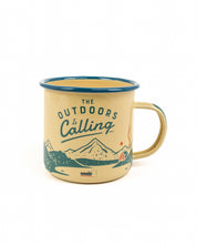 Gentlemens hardware - Emaljmugg Outdoors - Creme - jhstore.se