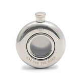 Gentlemens Hardware - Rund Fickplunta - 135ml - Rostfritt Stål