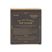 Gentlemens Hardware - Rund Fickplunta - 135ml - Rostfritt Stål - jhstore.se