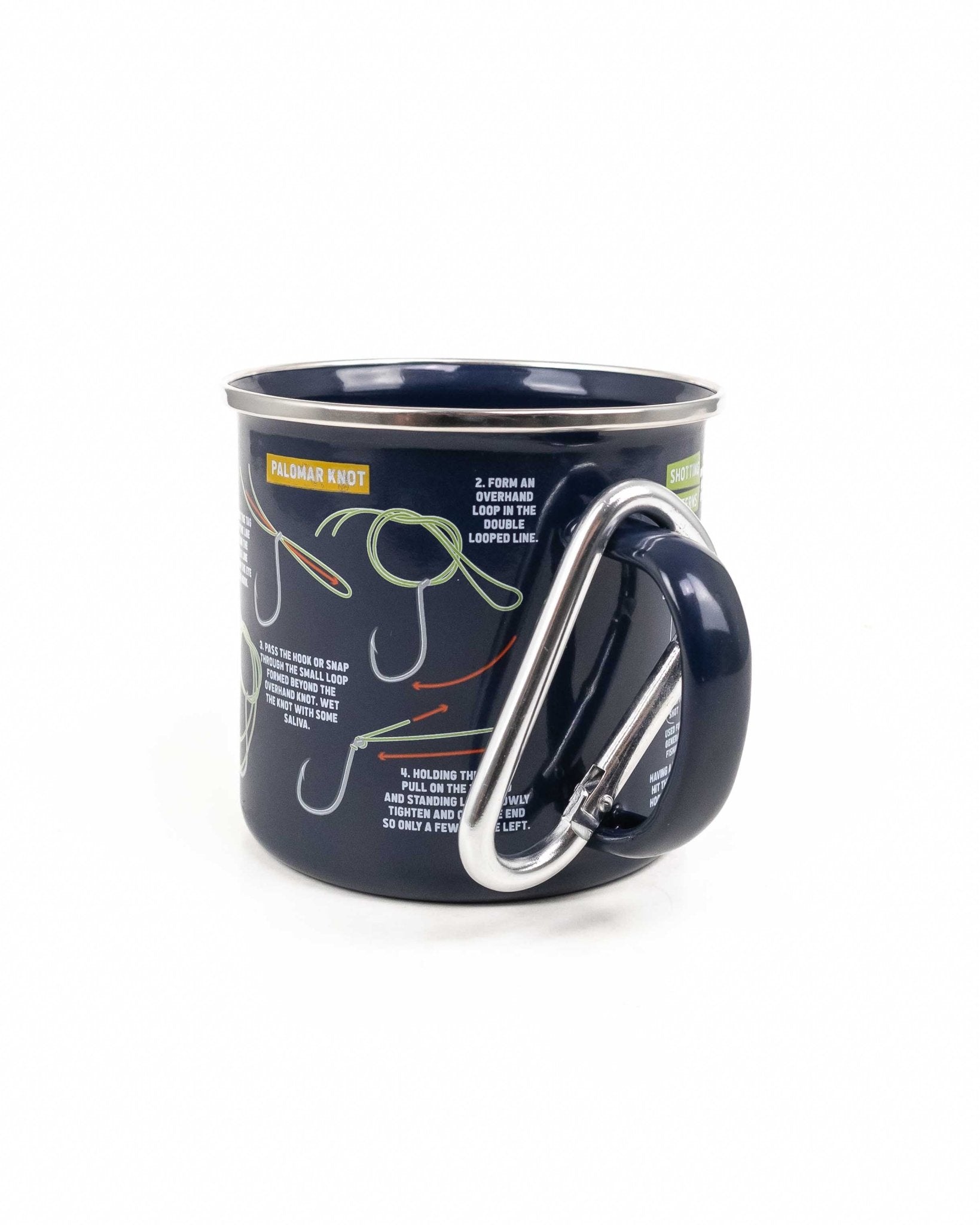 Gift Republic - Emaljmugg Blå - Fisketips - jhstore.se