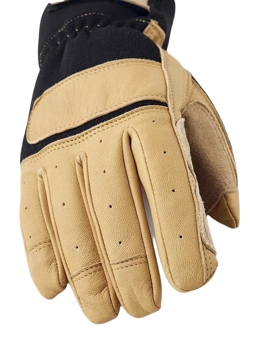 Hestra - Arbetshandske i getskinn - Titan Rope Handler - Gul - jhstore.se