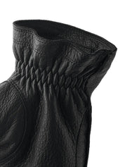 Hestra - Fodrad Skinnhandske i Getläder - Jon - Svart - jhstore.se