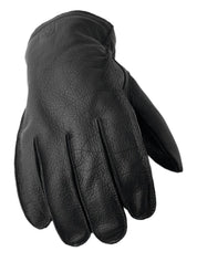 Hestra - Fodrad Skinnhandske i Getläder - Jon - Svart - jhstore.se