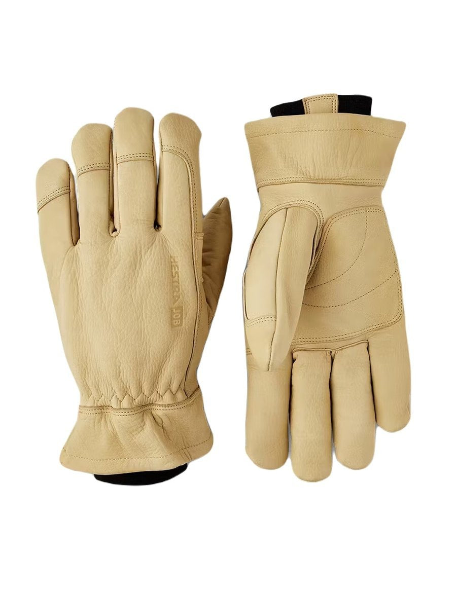 Hestra JOB - Skinnhandske fodrad Naturgul - Drivers HD Winter - jhstore.se