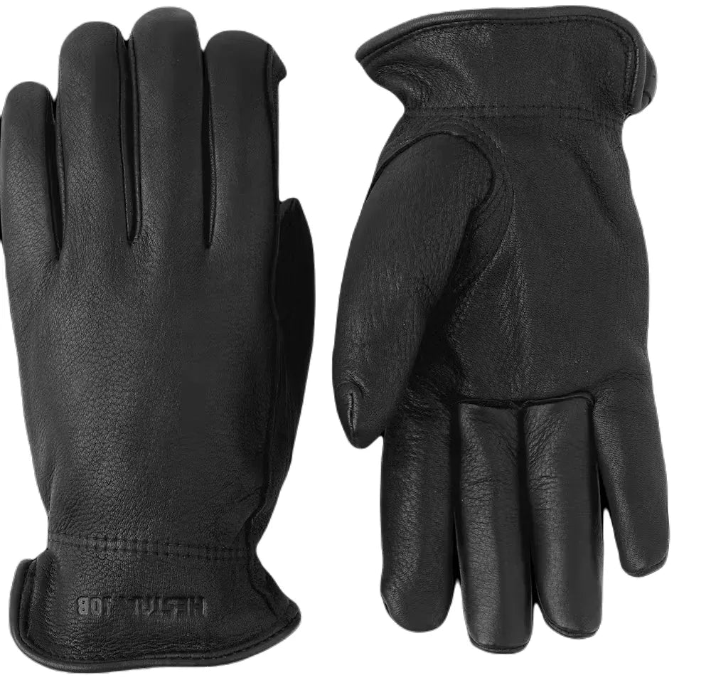 Hestra Job - Skinnhandske med foder - Drivers Vinter - Svart - jhstore.se