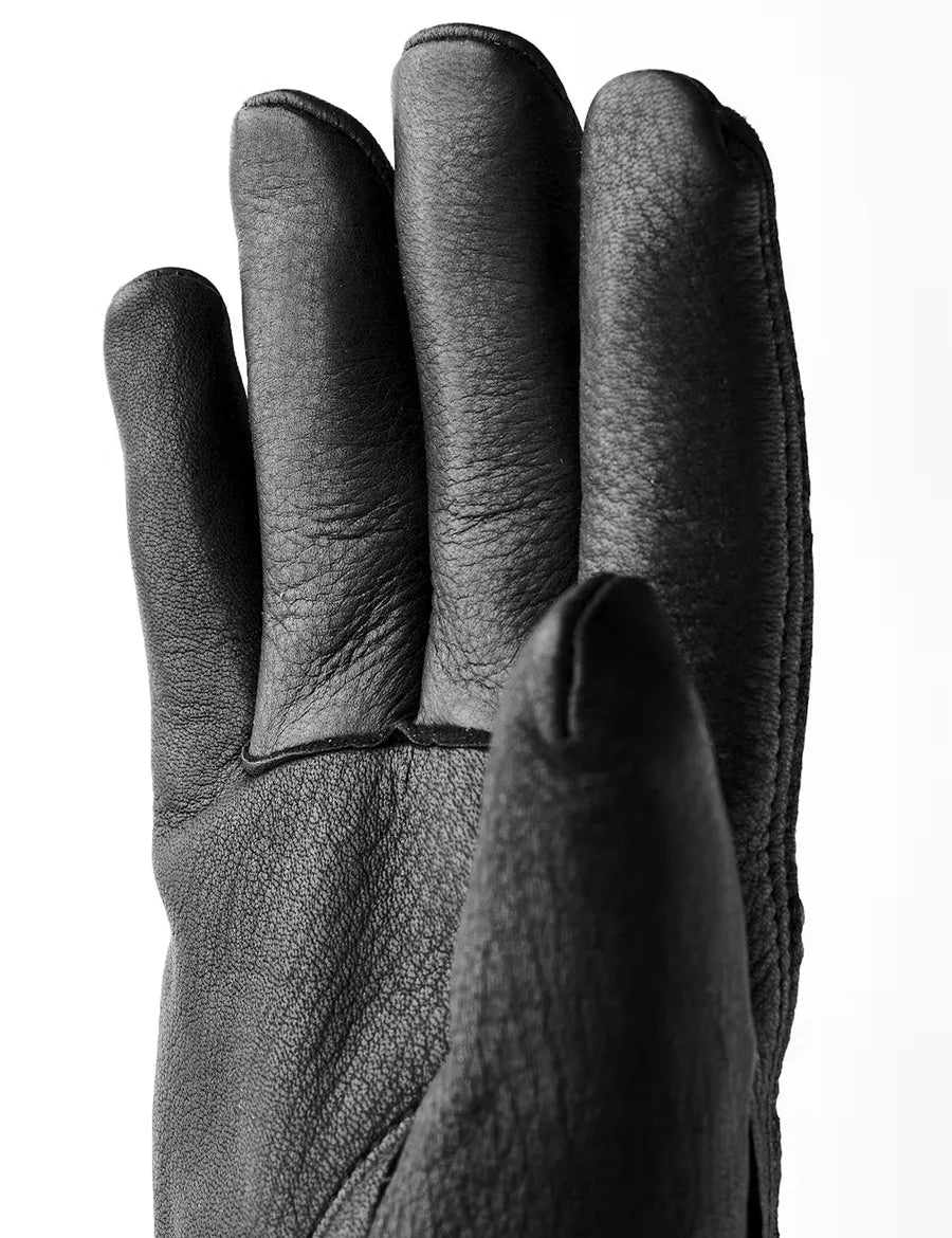 Hestra Job - Skinnhandske med foder - Drivers Vinter - Svart - jhstore.se