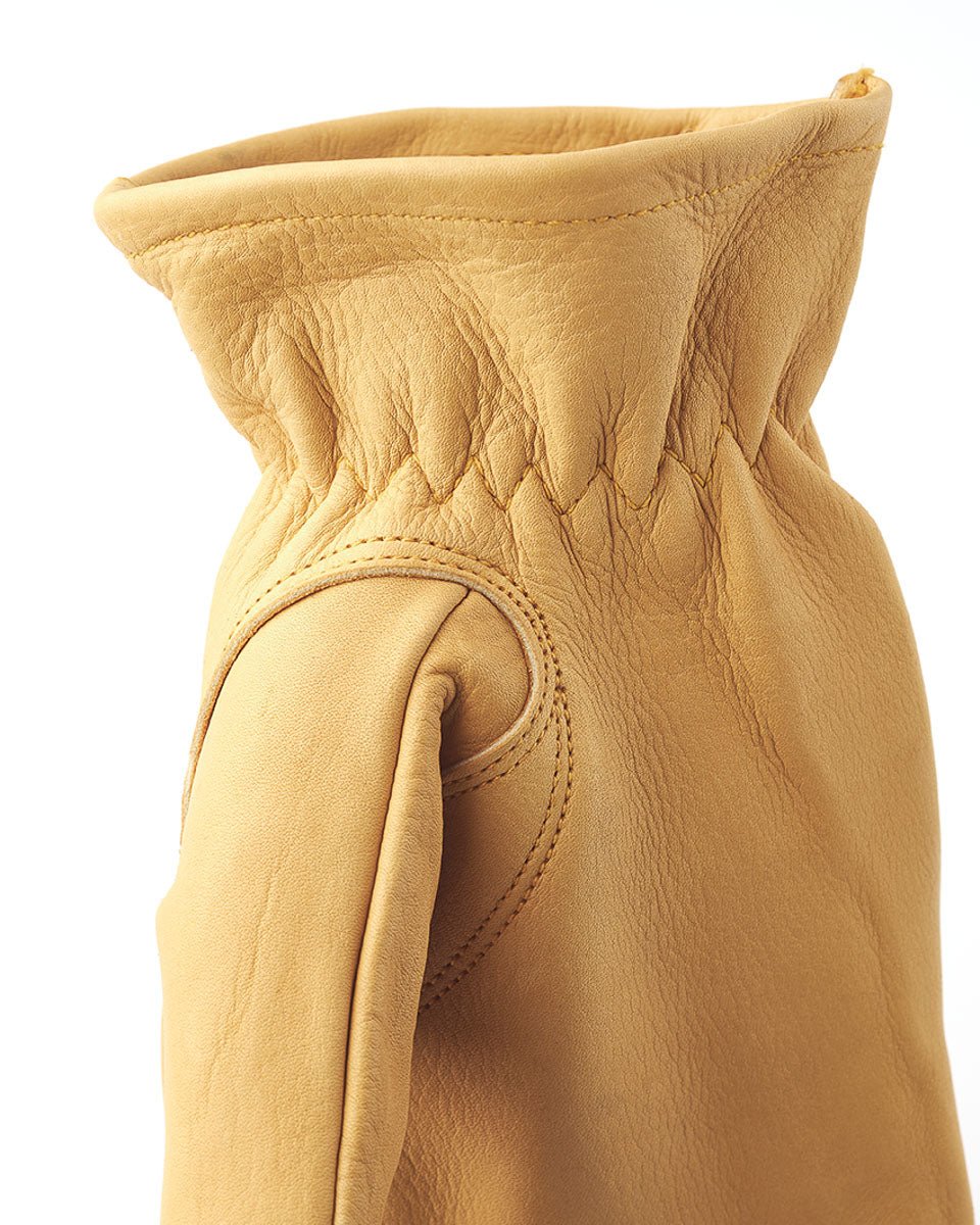 Hestra JOB - Skinnhandske Naturgul - Drivers Work Glove - jhstore.se