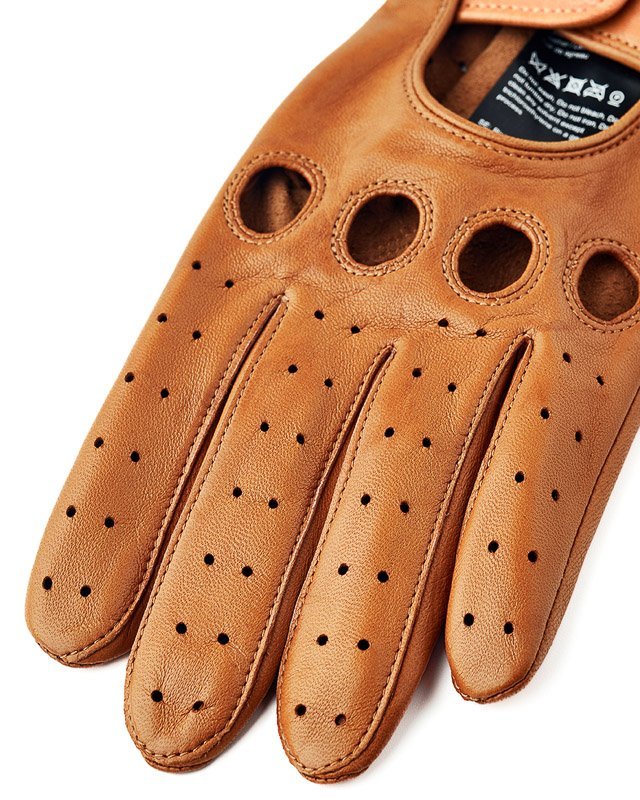 Hestra - Morgan - Bilhandske Brun Lammnappa - jhstore.se