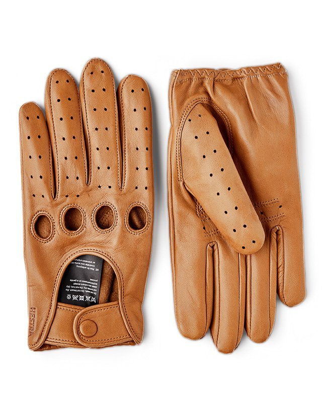 Hestra - Morgan - Bilhandske Brun Lammnappa - jhstore.se