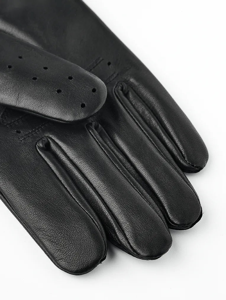 Hestra - Morgan - Bilhandske - Svart - Lammnappa - jhstore.se