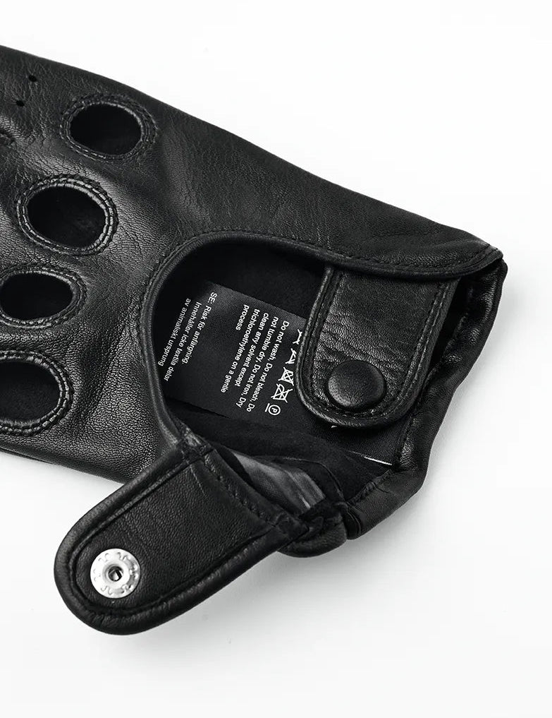 Hestra - Morgan - Bilhandske - Svart - Lammnappa - jhstore.se