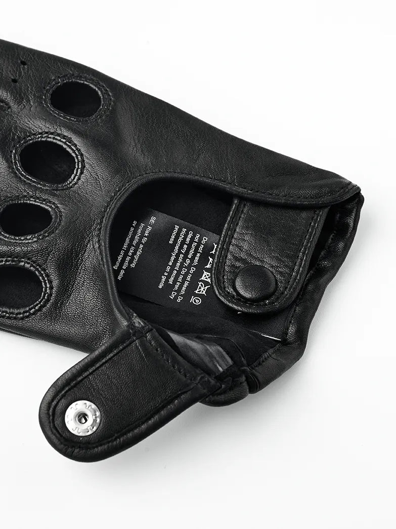 Hestra - Morgan - Bilhandske - Svart - Lammnappa - jhstore.se