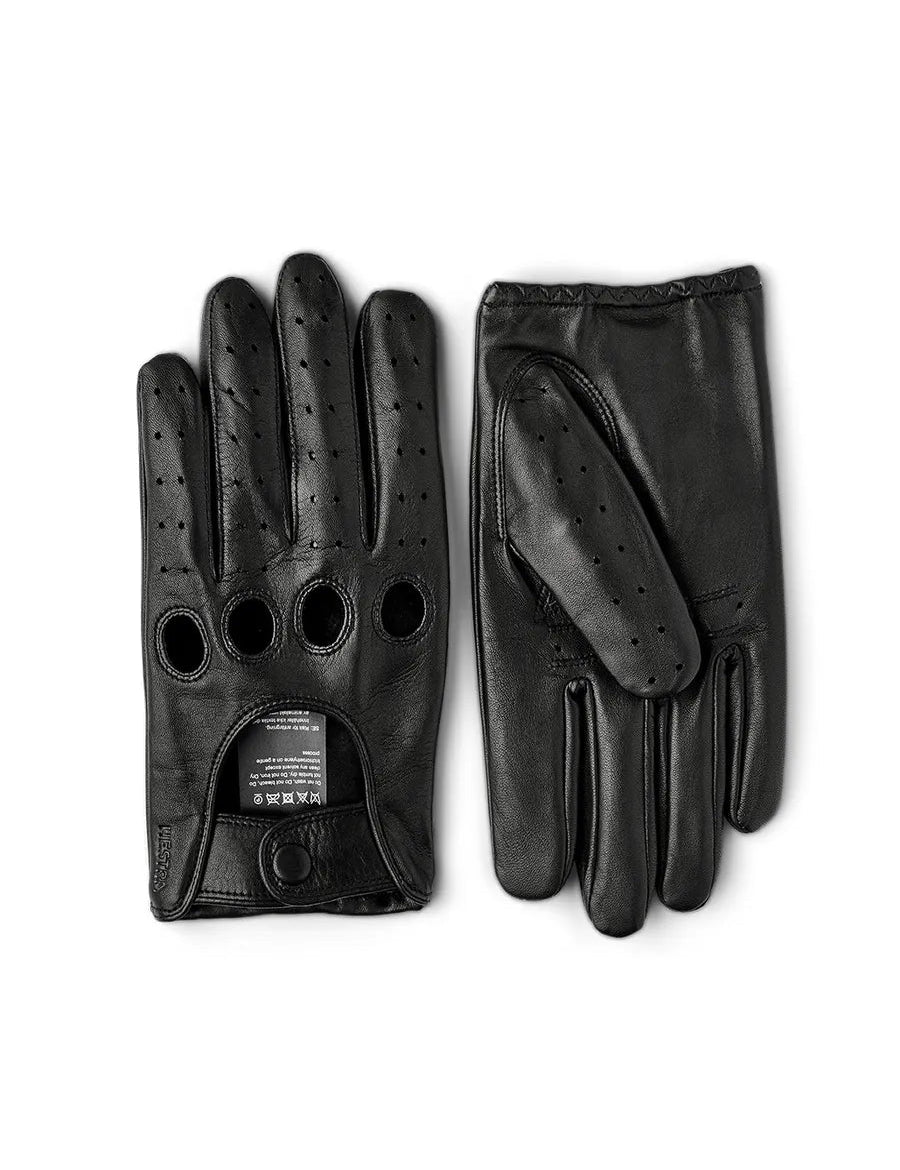 Hestra - Morgan - Bilhandske - Svart - Lammnappa - jhstore.se