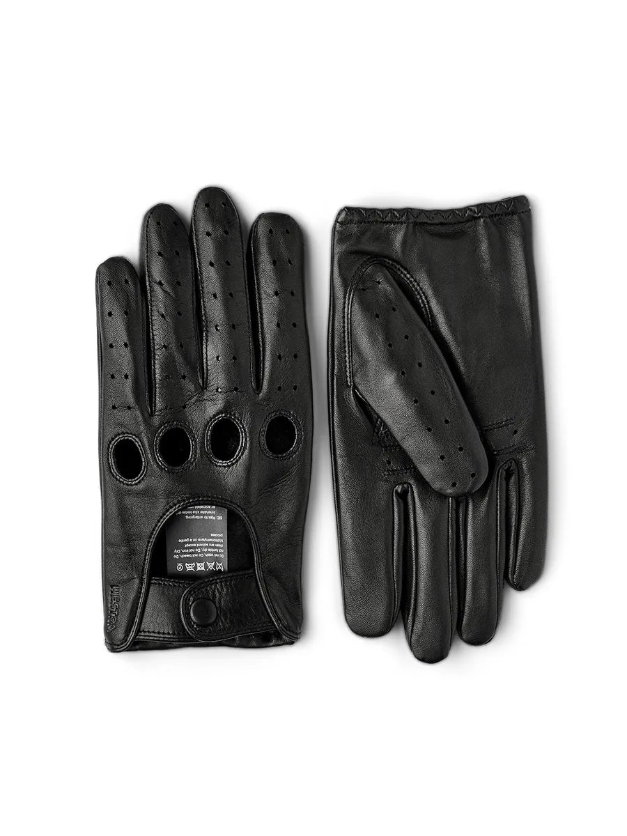 Hestra - Morgan - Bilhandske - Svart - Lammnappa - jhstore.se