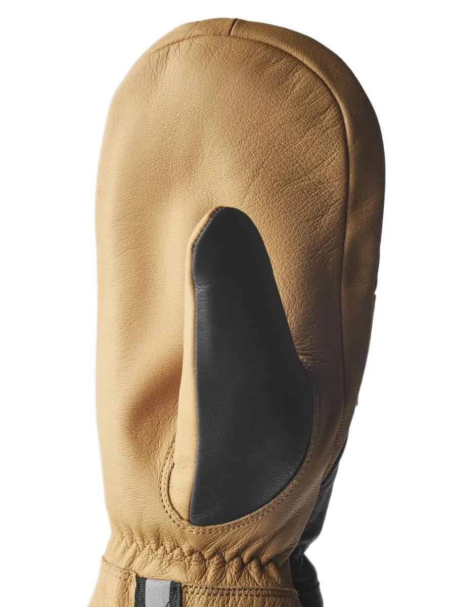 Hestra - Tumvante i Läder - Winter Pro Mitt - Gul/Svart - jhstore.se
