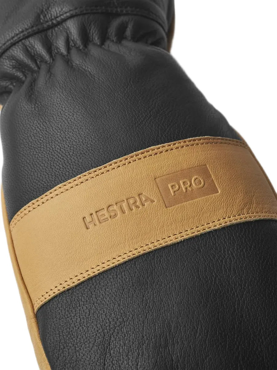 Hestra - Tumvante i Läder - Winter Pro Mitt - Gul/Svart - jhstore.se