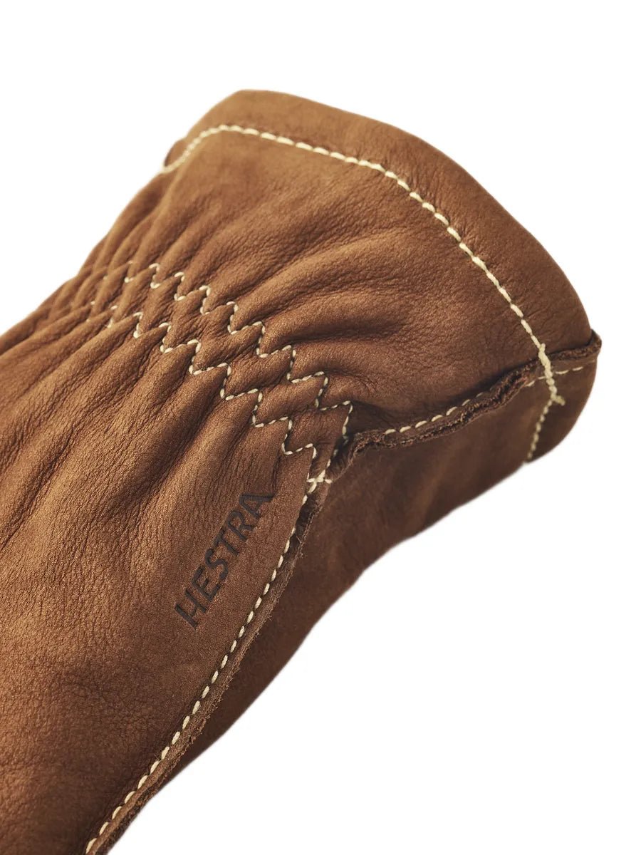 Hestra - Ullfodrad Läderhandske - Atle - Brun - jhstore.se