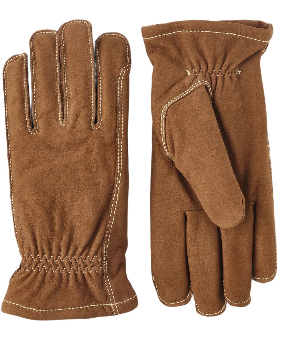 Hestra - Ullfodrad Läderhandske - Atle - Brun - jhstore.se