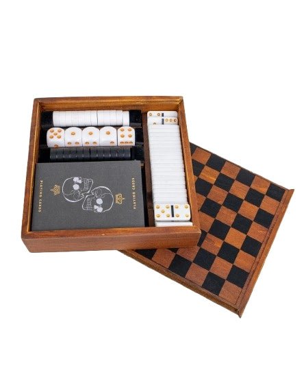 Iron & Glory - 4 - i - 1 Spelsamling - Games Night - jhstore.se