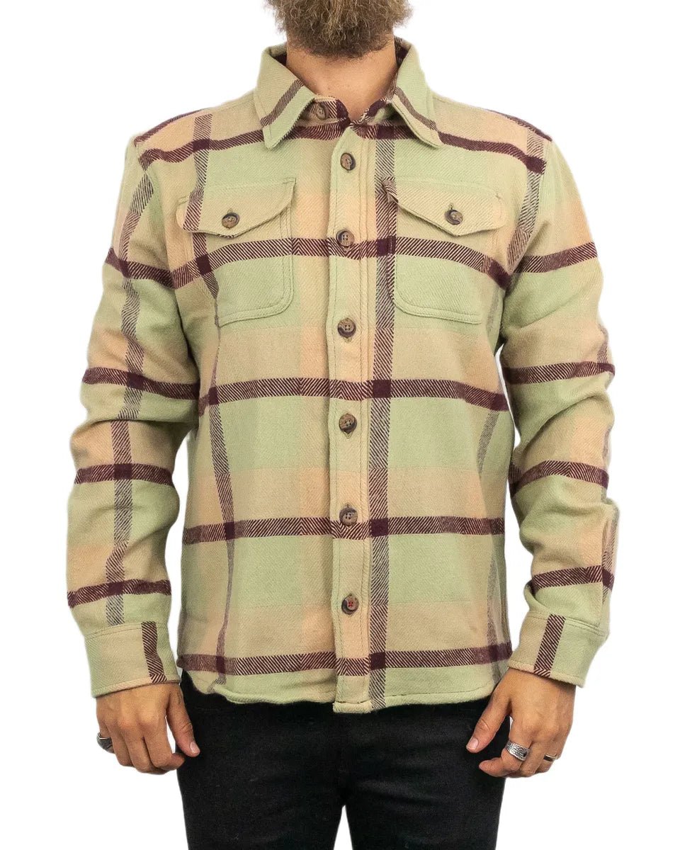Iron & Resin - Conejo Flanellskjorta - Grön - jhstore.se