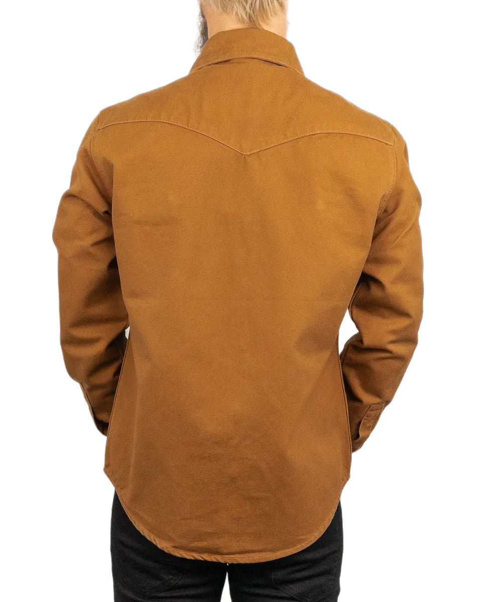 Iron & Resin - Fenceline Canvasskjorta - Brun - jhstore.se