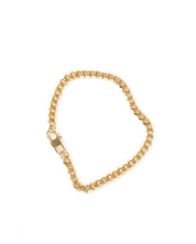 Jernhest - Armband Kubansk Länk Guld - Leif - jhstore.se