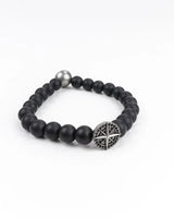 Jernhest - Armband Pärlor - Diego - Svart