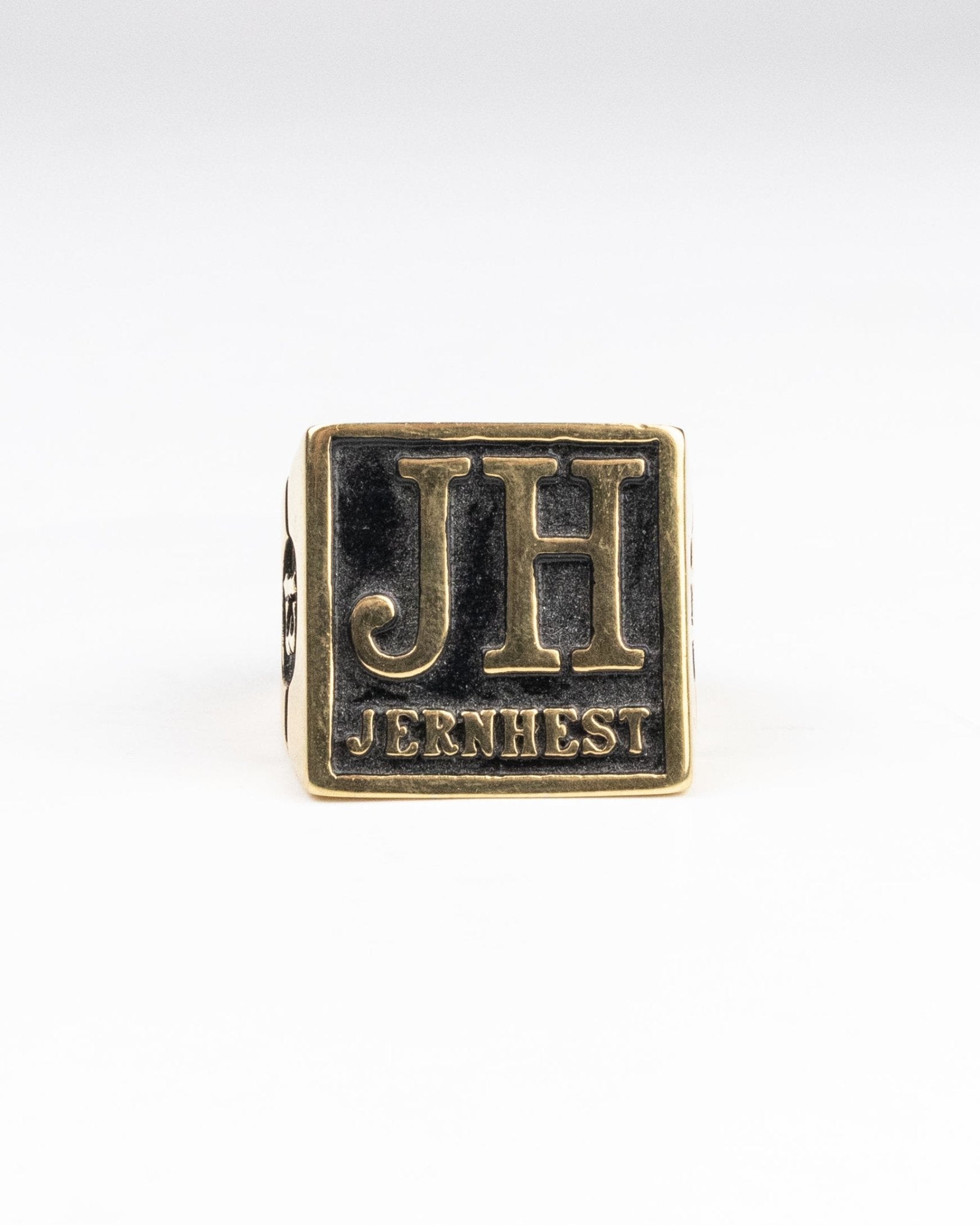 Jernhest - Brandon 13 Gold Ring - jhstore.se