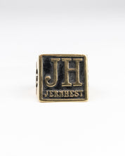 Jernhest - Brandon 13 Gold Ring - jhstore.se